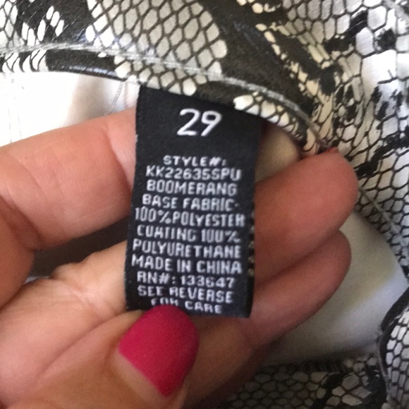 Kendall and Kylie high rise skyscraper boomerang pant NWT - Picture 5 of 6